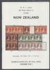 THE R.C. AGABEG GOLD MEDAL COLLECTION OF CLASSIC NEW ZEALAND New Zealand 50: Auctions New Zealand United States and Worldwide Philatelic Literature