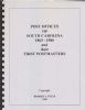 POST OFFICES OF SOUTH CAROLINA 1865-1980 AND THEIR FIRST POSTMASTERS South Carolina 20: Handbooks South Carolina United States and Worldwide Philatelic Literature