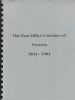THE POST OFFICE CIRCULARS OF VICTORIA 1854-1901 Victoria 20: Handbooks Victoria United States and Worldwide Philatelic Literature