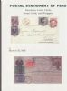 POSTAL STATIONERY OF PERU: ENVELOPES, LETTER CARDS, POSTAL CARDS, AND WRAPPER Peru 20: Handbooks Peru United States and Worldwide Philatelic Literature