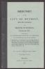 DIRECTORY OF THE CITY OF DETROIT, WITH ITS ENVIRONS, AND REGISTER OF MICHIGAN FOR THE YEAR 1837 Michigan 20: Handbooks Directories United States and Worldwide Philatelic Literature