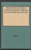 DIRECTORIES FOR THE CITY OF CHARLESTON, SOUTH CAROLINA FOR THE YEARS 1849, 1852, AND 1855 South Carolina 20: Handbooks Directories United States and Worldwide Philatelic Literature