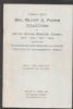 COL. OLIVER S. PICHER COLLECTION OF UNITED STATES POSTAGE STAMPS U S General Works 50: Auctions 1847 Issue United States and Worldwide Philatelic Literature