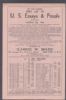 THE ONLY COMPLETE PRICE LIST OF U. S. ESSAYS & PROOFS EXCLUSIVELY MARCH 20, 1944 Essays & Proofs 20: Handbooks Essays & Proofs United States and Worldwide Philatelic Literature