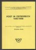 POST IN OSTERREICH 1945/1946 Austria 20: Handbooks Austria United States and Worldwide Philatelic Literature