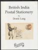 BRITISH INDIA POSTAL STATIONERY India 20: Handbooks India United States and Worldwide Philatelic Literature